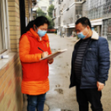 武陵区芷兰街道：上阵父子兵  亲情战疫情