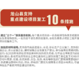 龙山县30条“硬核措施”推动项目复工企业复产（附图表）