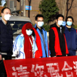 街道来了一群“马路天使” 为疫情防控贡献“志”力