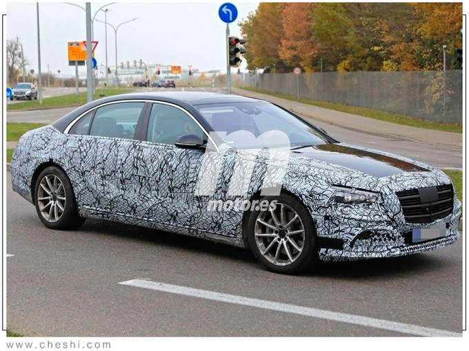 奔驰全新S级街拍一季度亮相/今年9月开启预订-图3