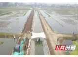 防“疫”又抓生产 南县抓紧高标准农田建设扫尾