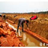 渌口区高标准农田建设项目全面复工