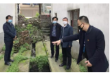 何军田调研指导重点项目建设及企业复工复产工作