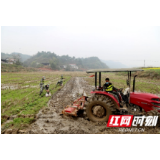 洪江民兵助春耕，防控生产两不误