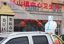 娄底市爱国卫生服务部开展科学消毒 织密防控“安全网”