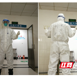 防护服上写下爱的告白，白衣战士即将回家团圆