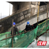 慈利县胜利大桥维修工程恢复施工