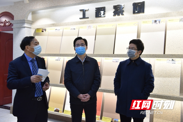 蒋红波调研隆平高科技园企业复工防疫工作