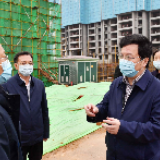 胡衡华调研长沙县项目建设和疫情防控工作