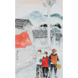 莲城绘画战“疫”丨众志成城的他们 每一位都值得点赞！