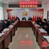 东安：蔡富强就兴隆村脱贫攻坚工作进行座谈