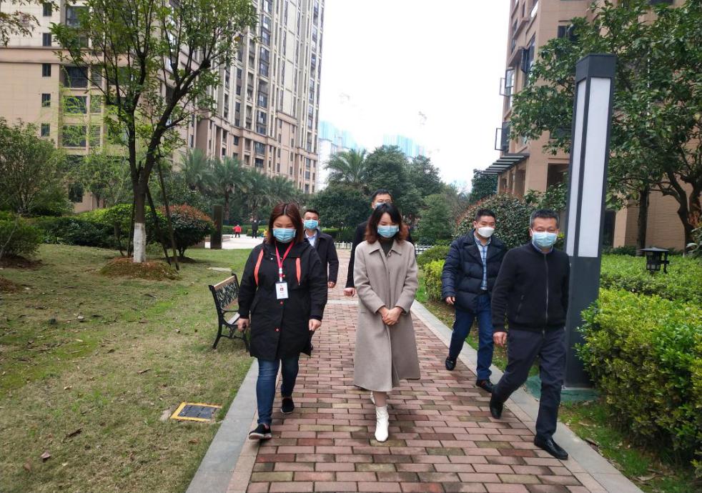 岳麓区宣传部副部长、文明办主任谭玲率队前往南山雍江汇小区开展慰问活动.jpg
