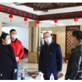 朱法栋督导疫情防控工作