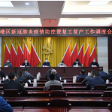 岳阳楼区：精准有效强防控 稳步有序抓复工