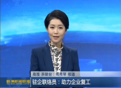 株洲茶陵：驻企联络员助力企业复工