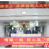 同心战疫 税务助力 4300个紧缺医用口罩支援雷神山医院