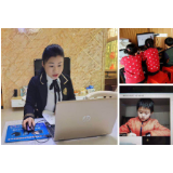 东江完小：一线牵“三点” 线上课堂暖如春