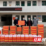 湖南汉准医疗向宜章复课复学捐赠物资助力学校防疫