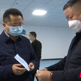 赵云海调研桑植县口罩生产线项目
