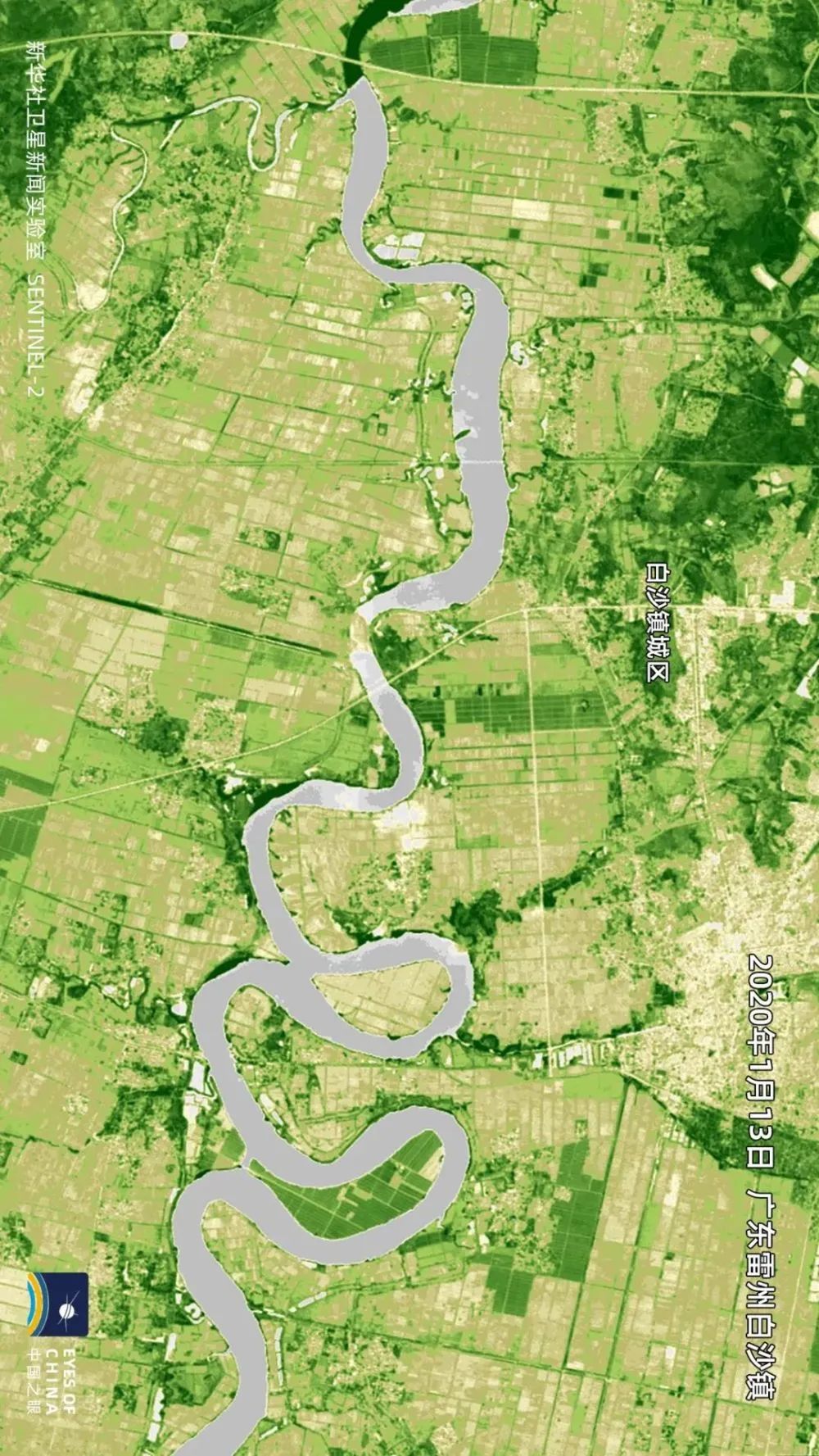 中国耕地红线卫星地图图片