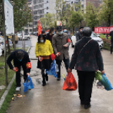 冷水滩区政协机关深入联点社区开展学雷锋志愿服务活动