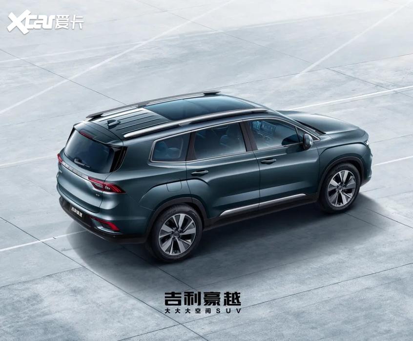 吉利豪越最新内外官图曝光 7座中型SUV