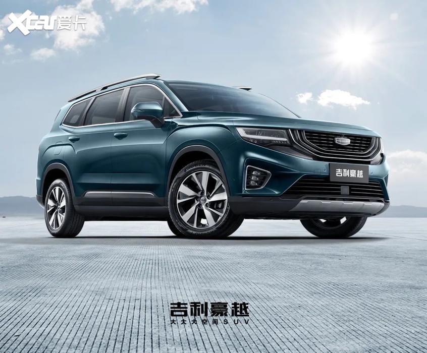 吉利豪越最新内外官图曝光 7座中型SUV