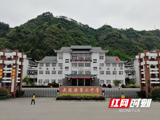 学校于2010年2月建成，由原中湖中学、中湖乡完小、天子山学校初中部合并而成，曾被媒体誉为“中国最美乡村学校”。.jpg