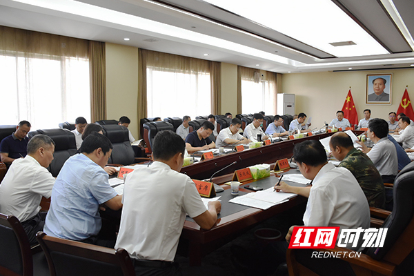 益阳市社会稳定风险防控专题会议现场。1.jpg