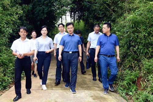 白云峰到龙头岭村督导脱贫攻坚工作-雨湖区站