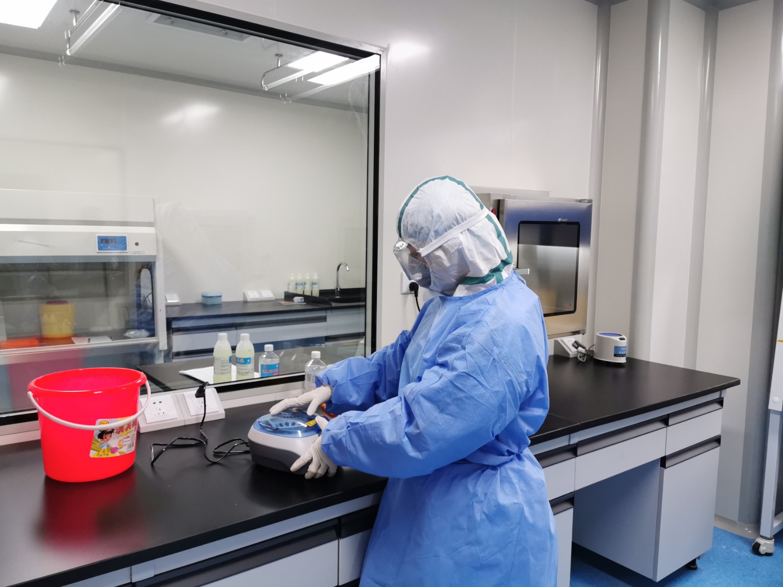 新田县人民医院基因扩增实验室投入使用