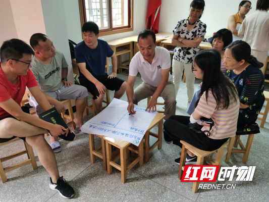 5学员们正在分组学习讨论.bmp