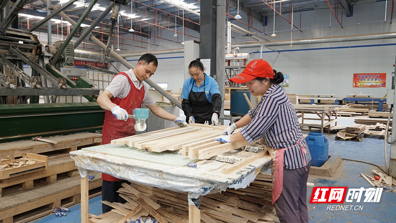 湖南(广东)家居智造产业园里,楚荣家具公司工人在抓紧生产赶订单。 (2)_副本.jpg 湖南(广东)家居智造产业园里,楚荣家具公司工人在抓紧生产赶订单。 (2)_副本.jpg
