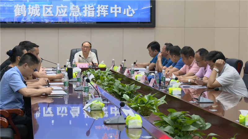 张扬平到鹤城检查指导防汛工作