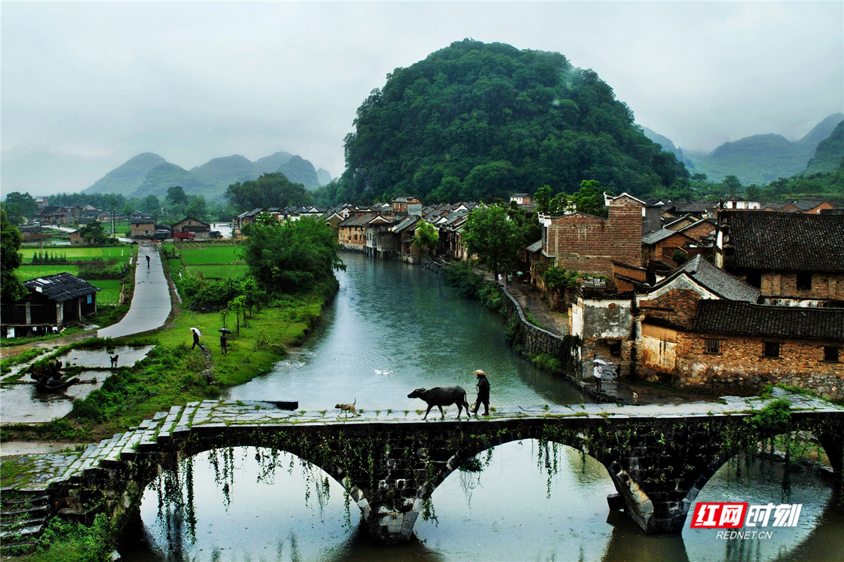 【上甘棠古村】位于永州市江永县,是湖南迄今为止发现的最久远,保存最