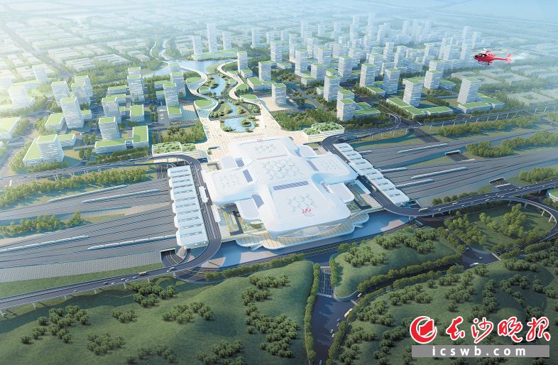 　　高铁西城将为望城经济社会发展注入强劲动力。