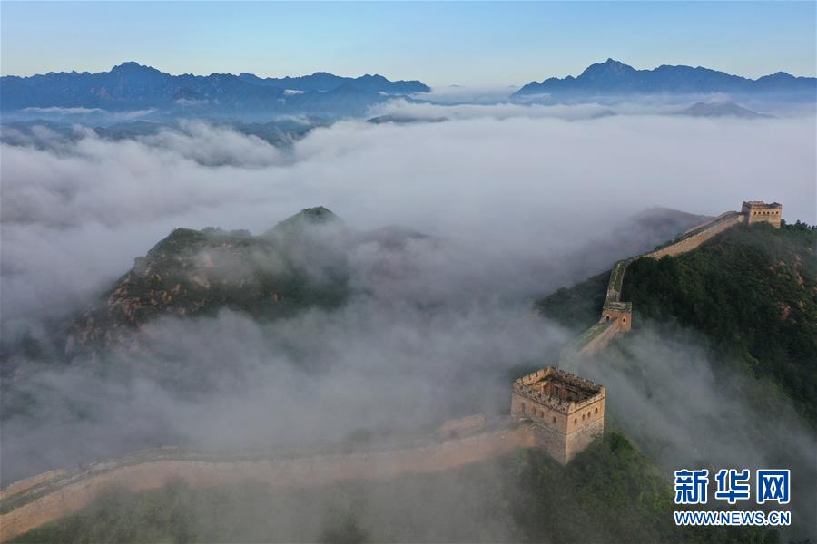 #（美丽中国）（2）云雾笼罩金山岭