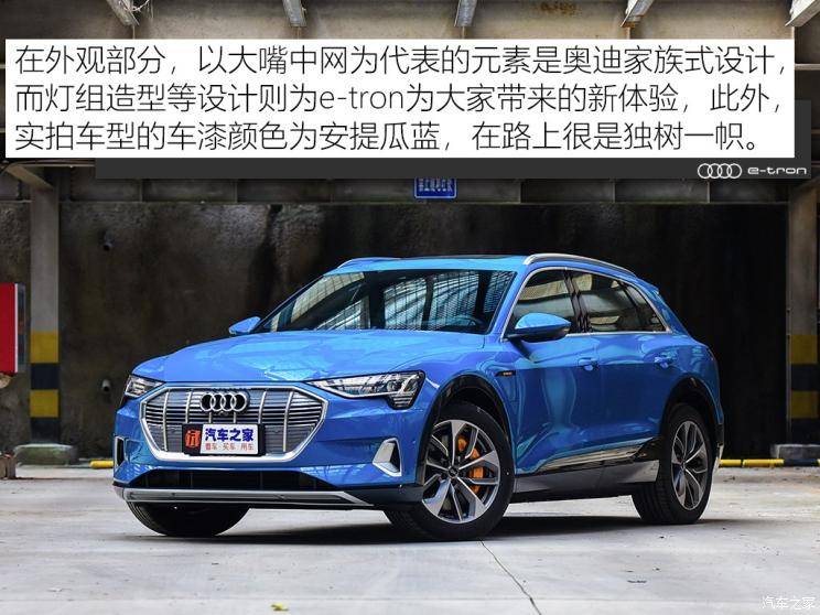 奥迪(进口) 奥迪e-tron 2019款 55 quattro 专享型