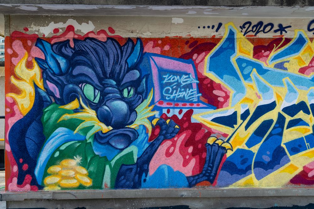 组图 | 藏在长沙闹市区里的涂鸦文化