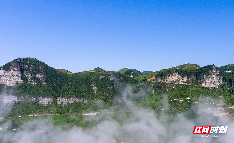 龍山八面山夢幻雲海 猶如天宮_湘西_湖南頻道_紅網