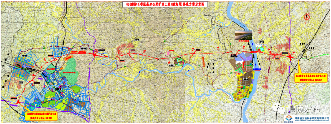 娄醴高速湘乡段规划图图片