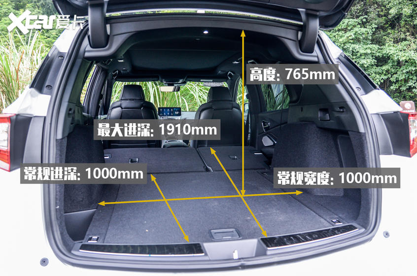 试驾RDX A-Spec空间部分
