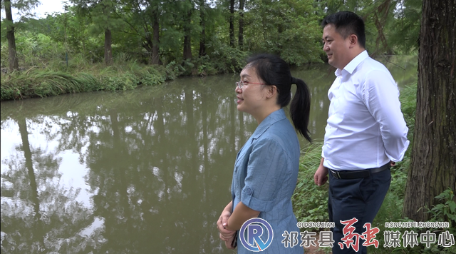 龙显蓉赴白地市车壁塘巡河