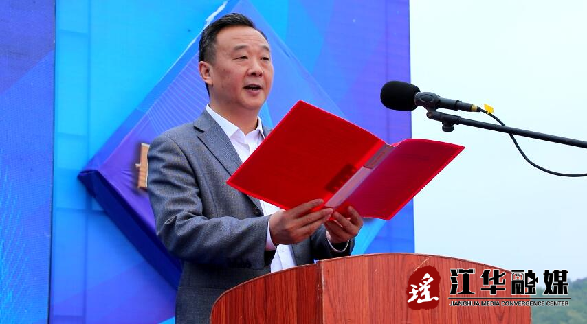 我县15个重点项目集中开竣工