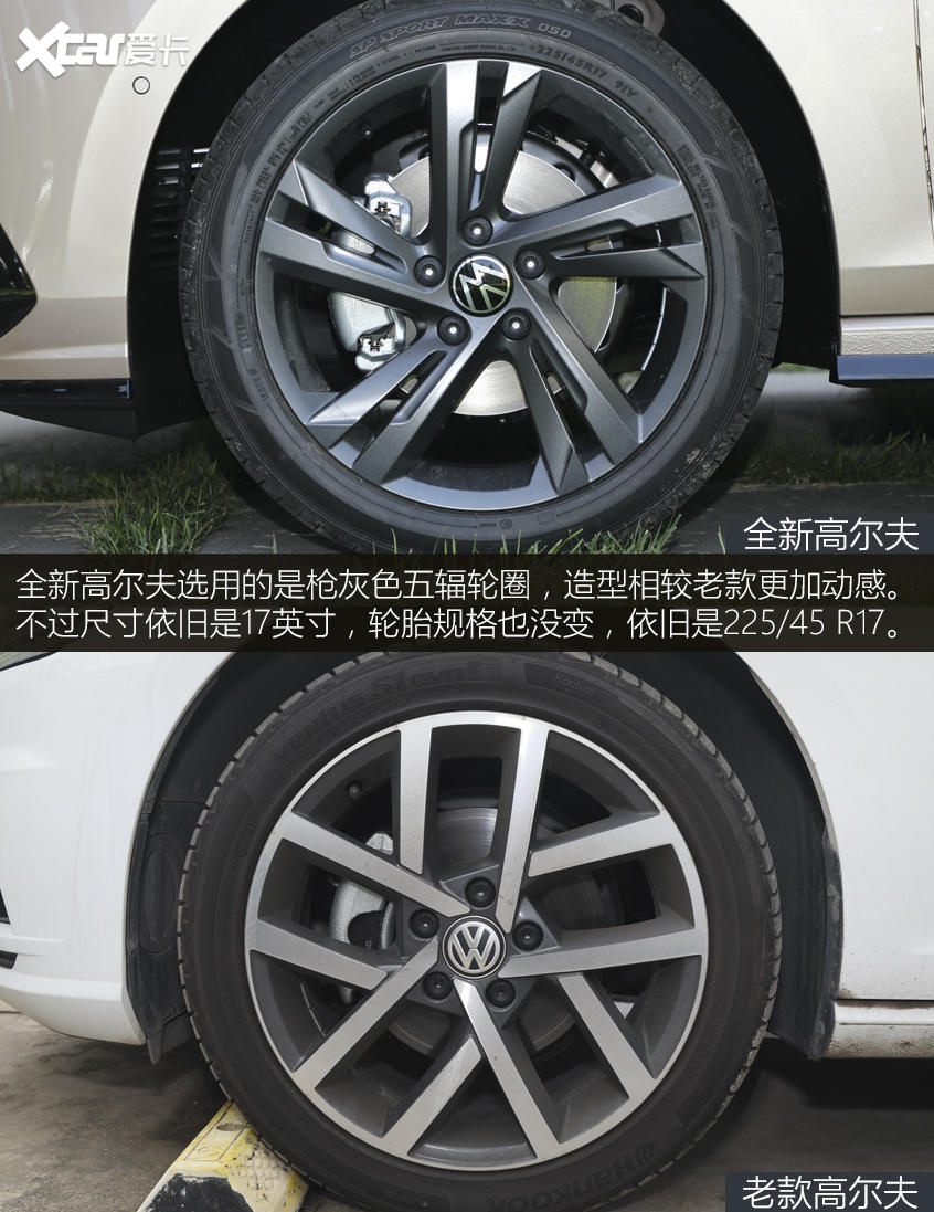 科技点满的“经典车” 高尔夫新老对比