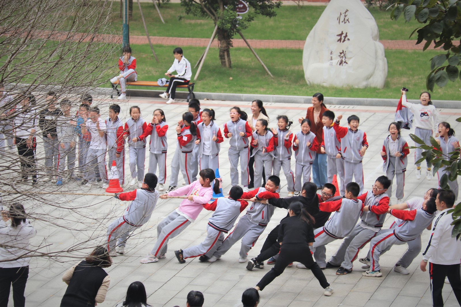 凿石小学举行第三届体育节_小学·初中_株洲站