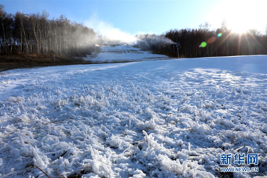 #（社会）（6）河北崇礼：人工造雪 为滑雪季做准备