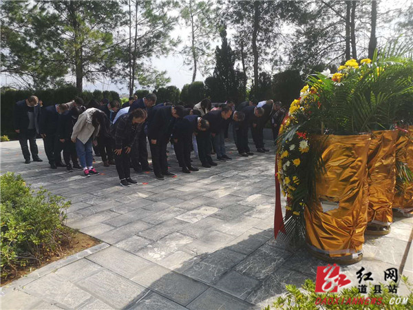 在陈树湘烈士墓敬献鲜花缅怀革命烈士.jpg