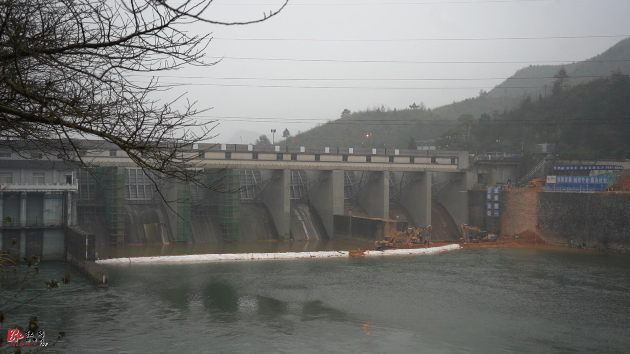 【創先爭優百日大會戰】靖州水釀塘水庫除險加固工程穩步推進