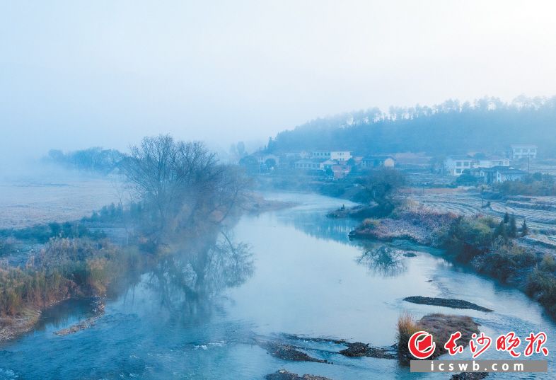 枯水期小溪依然流水淙淙 长沙率先全省完成161座小水电站清理整改